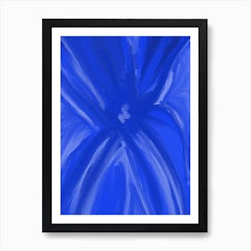 Blue Flower 34 Art Print