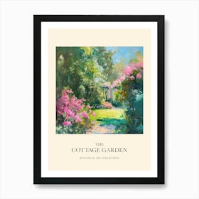 Cottage Garden Poster English Oasis 4 Art Print