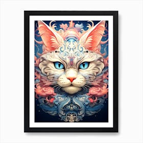 Mystical Cat Art Print