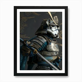 Stormtropper As A Vintagepunk Samurai 35 Art Print