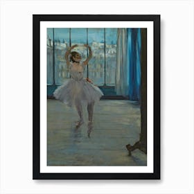 Dancer Posing For A Photographer, Edgar Degas Art Print