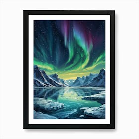 Aurora Borealis 5 Art Print