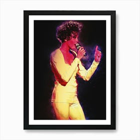 Spirit Of Whitney Houston Art Print