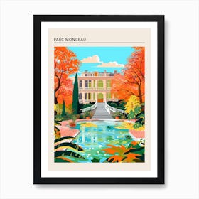 Parc Monceau Paris France Art Print