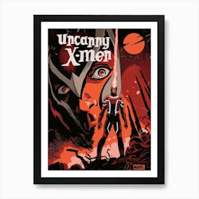 Uncanny X-Men Film Movie Art Print