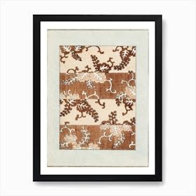 Leaf Pattern, Shin Bijutsukai 1 Art Print