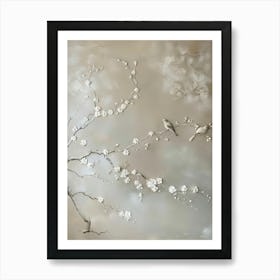 Asian Cherry Blossoms Art Print