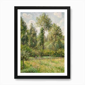 Claude Monet - The Orchard 1 Art Print