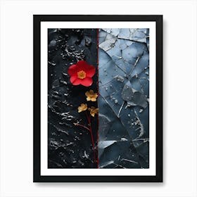 Broken Flower Art Print