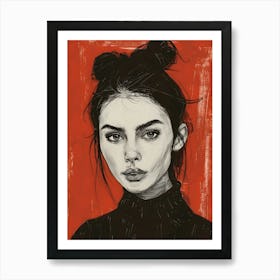 Contemporary Woman 5 Art Print