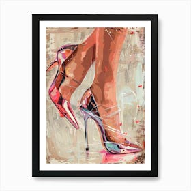 High Heeled Shoes 12 Art Print