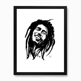 Bob Marley Art Print