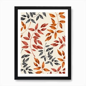 Autumn Leaves Art Print