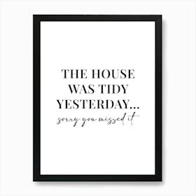 Family Quotes Prints, Living Room Prints 08 Art Print