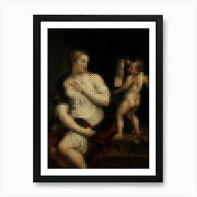 Venus And Cupid (1606 1611) – Peter Paul Rubens (Flemish, 1577 1640) Art Print