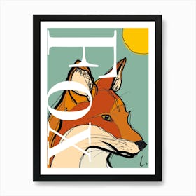 The Fox Art Print