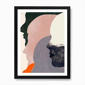 Faces Of The People Art Print