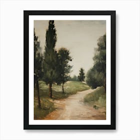 Italian Countryside Oil Painting Art Print