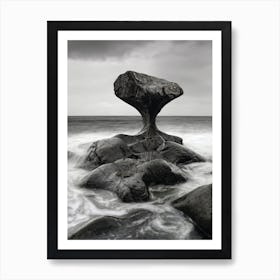 Rock Formation Kannesteinen Art Print