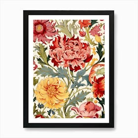 Floral Pattern 75 Art Print