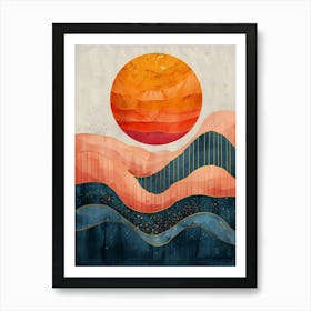 Sunset 8 Art Print