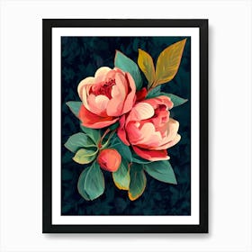 Peonies 6 Art Print