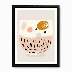 Bowl Of Ice Cream Art Print