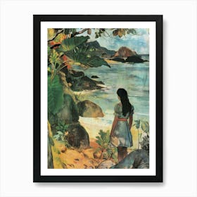 Hawaiian Girl 5 Art Print