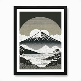 Mt Fuji Ukiyo-E Art Print