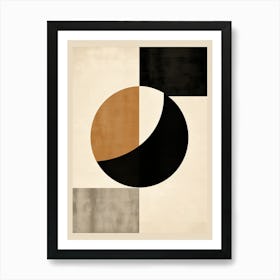 Ivory Schwechat Geometric Reflection Art Print