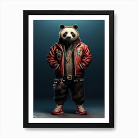 Panda Bear 40 Art Print