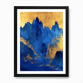 Chinese Mountains 7 Art Print