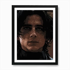 paul atreides dune movie 6 Art Print