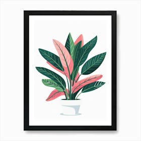 Plant In A Pot 25 Art Print