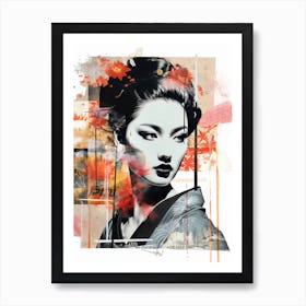 Geisha Girl 1 Art Print