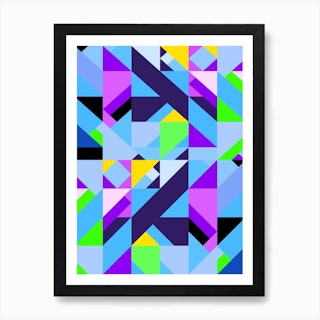 Geometric XIX Art Print