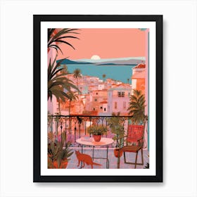 Izmir Turkey 3 Illustration Art Print