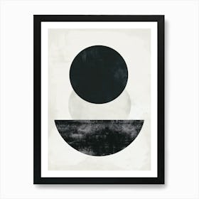 Sorong Stone Park Bauhaus Minimalist Art Print