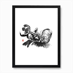 Louis Armstrong Art Print