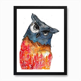 Owl I Art Print