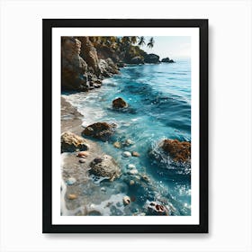 Beach Scene Art Print