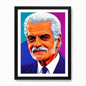 Omar Sharif Pop Movies Art Movies Art Print