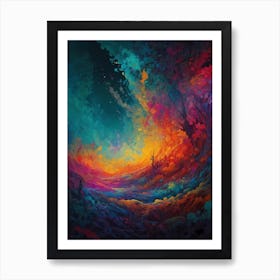 Abstract Painting 95 Art Print