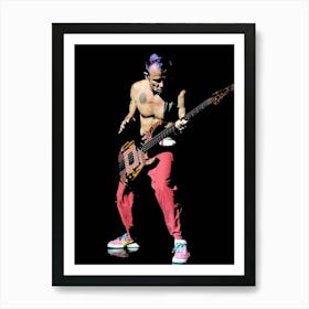 flea Red Hot Chili Peppers band music Art Print