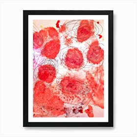 Red Blood Cells Art Print