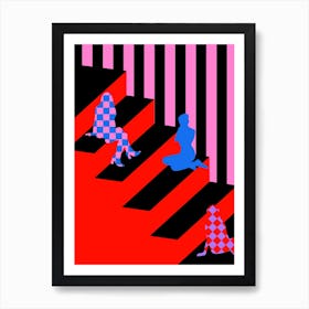 The Stairs Art Print