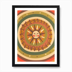Sun Festival Art Print