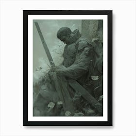 Medieval Knight Art Print