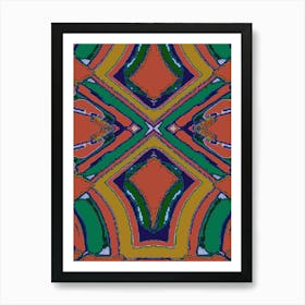 Abstract Pattern 8 Art Print