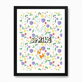 Spring Flowers 4 Art Print